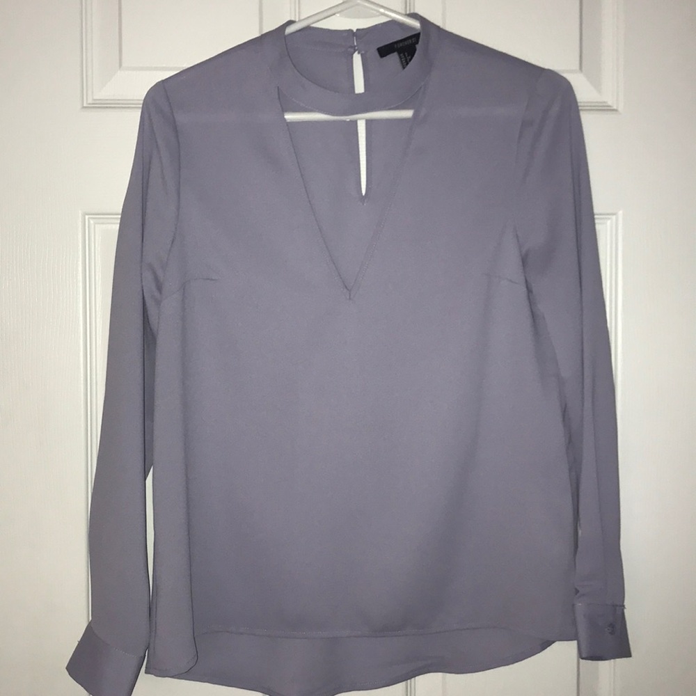 Forever 21 Cut-out Blouse